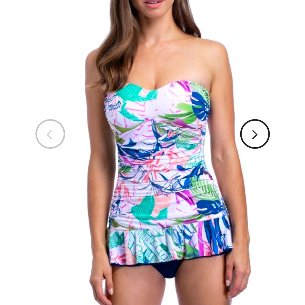 GOTTEX One piece Tropicana Bandeau Swimdress